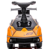 MYTS 2-In-1 Lamborghini Kids Push Along Ride On - Orange