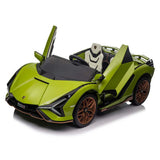 MYTS 2-Seater Lamborghini Sian Ride-On Car 12V - Green