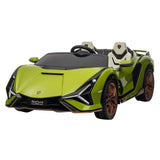 MYTS 2-Seater Lamborghini Sian Ride-On Car 12V - Green