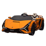 MYTS 2-Seater Lamborghini Sian Ride-On Car 12V - Orange