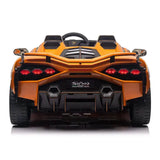 MYTS 2-Seater Lamborghini Sian Ride-On Car 12V - Orange
