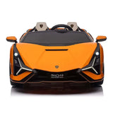 MYTS 2-Seater Lamborghini Sian Ride-On Car 12V - Orange