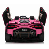 MYTS 2-Seater Lamborghini Sian Ride-On Car 12V - Pink