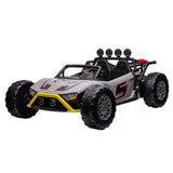 MYTS 2-Seater Monster Ride-On Car 24V - Grey