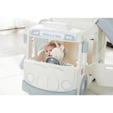 MYTS 3-in-1 Baby Bus Slide - White