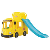 MYTS 3-in-1 Little School Bus Slide Play Set - Yellow