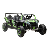MYTS 4-Seat Electric Ride-On Car With Lights 48V - Green