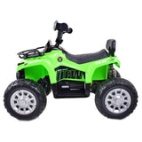 MYTS ATV Quad Kids Ride-On 4-Wheeler Quad Bike 12V - Green