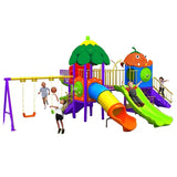 MYTS Activity Playcentre With Combo Slides & 2 Swings