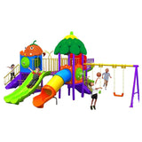 MYTS Activity Playcentre With Combo Slides & 2 Swings