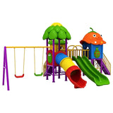 MYTS Activity Playcentre With Combo Slides & 2 Swings