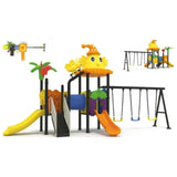 MYTS Kitty Premium Outdoor Play With 3 Swings & 3 Slides