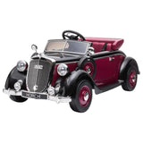 MYTS Authentic Vintage 24V Ride On Car - Red