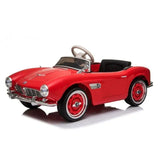 MYTS BMW Vintage Driver Electric Kids Ride-On Car 12V - Red