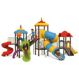 MYTS Bright & Safe Play Deck With 4 Slides