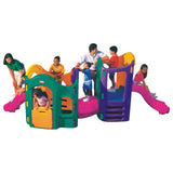 MYTS Composite Play Structure 2 With Slide And Tunnel