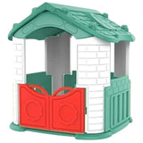 MYTS Cozy Cottage Playhouse With Openable Doors - Green