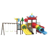 MYTS Dare Deluxe Playset With 3 Swings & 3 Slides