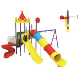MYTS Discovery Playland With 3 Swings & 3 Slides