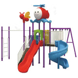 MYTS Discovery Playland With 3 Swings, 2 Slides & Climber