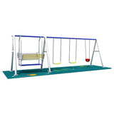 MYTS Double Swing And 3 Play Swings - 2.5M - Assorted