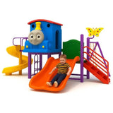 MYTS Engine Run Deluxe Playset With 2 Swings & 2 Slides