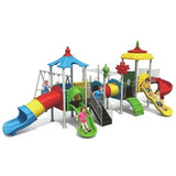 MYTS Extra Fun Mega Play Zone With 3 Swings & 4 Slides