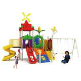 MYTS Fan Styled Swing And Slide Multi Playcell For Kids