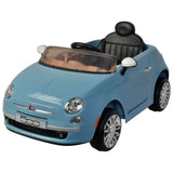 MYTS Fiat 500 Boys Ride-On Car - Blue