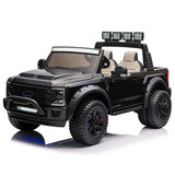 MYTS Ford F450 Custom Edition 12V Ride On Truck - Black