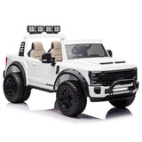 MYTS Ford F450 Custom Edition 12V Ride On Truck - White