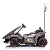 MYTS Fun Bun Go Kart Buggy 24V - Grey