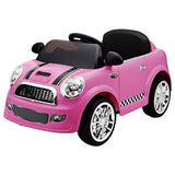 MYTS Hatchback Cooper Style Girls Ride-On Car 6V - Pink