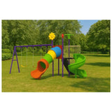 MYTS Imagination Castle With 2 Slides & 3 Swings