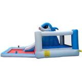 MYTS Inflatable Shark Water Slide Bounce House Jumper