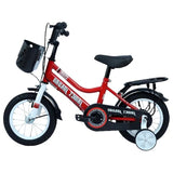 MYTS JNJ Kids Bicycle With Basket 16-inch - Black/Red