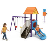 MYTS Kids Active Hub With 3 Swings & 1 Slide