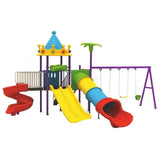 MYTS Kids Active Hub With 3 Swings & 3 Slides