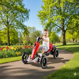 MYTS Kids Dual Motor Electric Go Kart 12V - Red