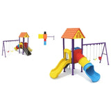 MYTS Kids Explorer Tower With 3 Swings & 2 Slides