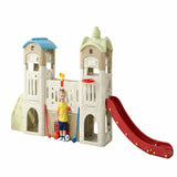 MYTS Kids Indoor Castle Kingdom Playhouse With Slide And Sports Activity Center