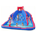 MYTS Kids Inflatable Water Climbing Slide With Splash Pool - Large