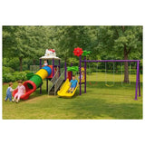 MYTS Kids Kitty Active Hub With 3 Swings & 3 Slides