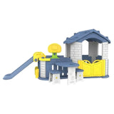 MYTS Kids Large House With Activity Centre - Blue
