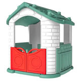 MYTS Kids Large House With Activity Centre - Green