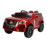 MYTS Kids Nissan Electric Ride-On Car 12V - Dark Red