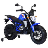 MYTS Kids Sporty Ride-on Motorbike 12V - Blue