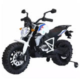 MYTS Kids Sporty Ride-on Motorbike 12V - White