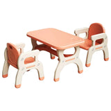 MYTS Kids Table With 2 Chairs - Orange