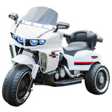 MYTS Kids Three Wheel Ride-on Sports Bike 12V - White